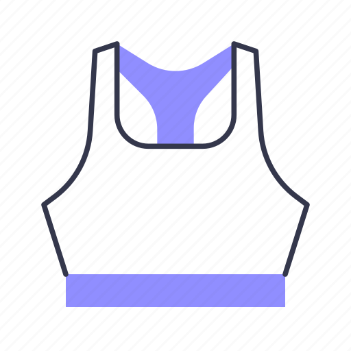 Female, sport, fitness, exercise, bra icon - Download on Iconfinder