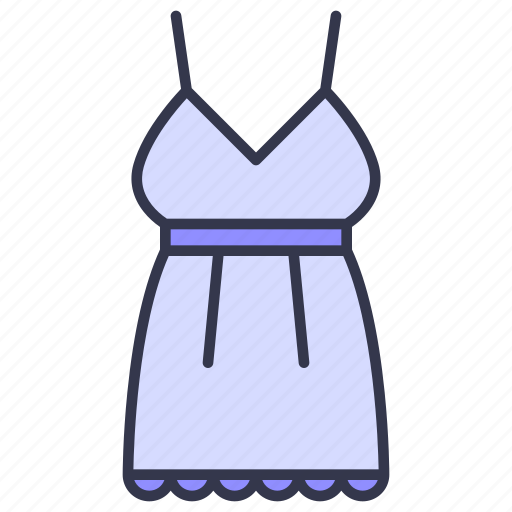 Gown, night, dress, sleepwear, pajamas icon - Download on Iconfinder
