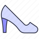 high, fashion, woman, heel, shoe