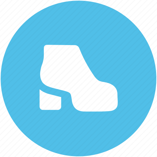 Ankle boot, glamour, heel shoes, ladies shoes, shoes fashion, women footwear, women shoes icon - Download on Iconfinder