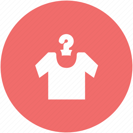 Clothes, clothing, garment, half sleeves, shirt on hanger, sports wear, tee shirt icon - Download on Iconfinder
