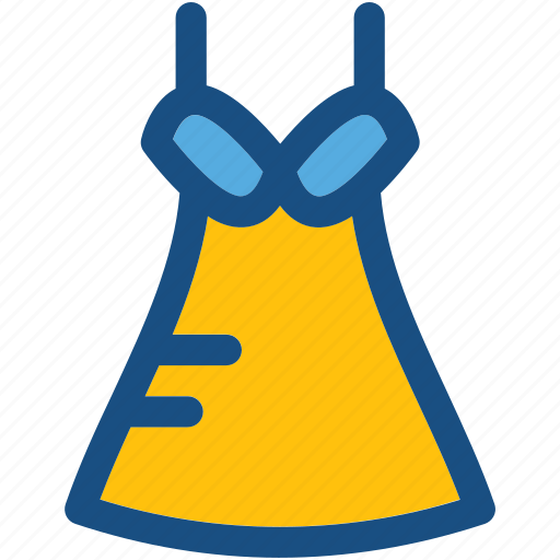 Frock, party dress, prom dress, sundress, woman clothing icon - Download on Iconfinder