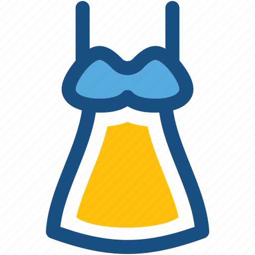 Fashion, party dress, strap dress, woman clothing, woman dress icon - Download on Iconfinder