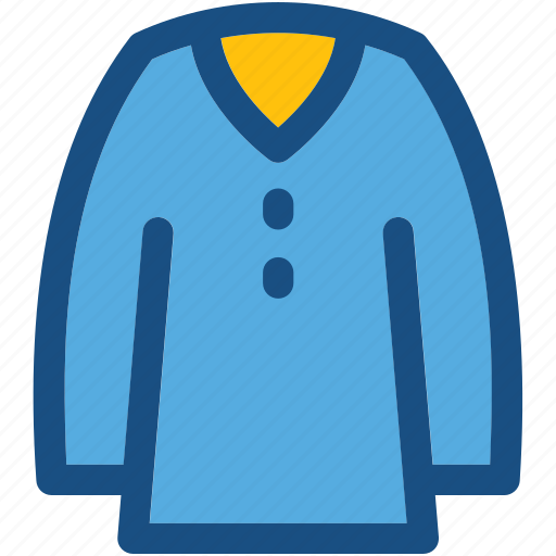 Clothes, long sleeves, pullover, shirt, sweater icon - Download on Iconfinder