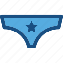 panty, star, thong, undergarments, underwear