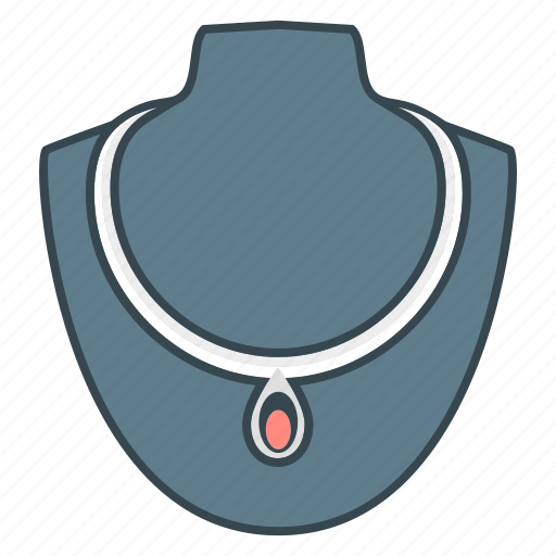Accessory, diamond, jewellery, jewelry, necklace icon - Download on Iconfinder