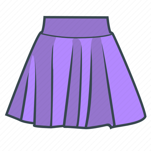 Clothes, clothing, fashion, skirt icon - Download on Iconfinder