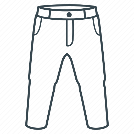 Clothes, clothing, jeans, pants, trousers icon - Download on Iconfinder