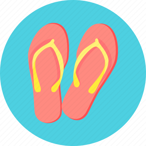 Flip, flip flops, flops, footwear icon - Download on Iconfinder
