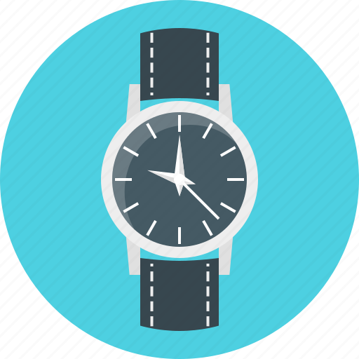 Watch, wrist, wrist watch, clock, timepiece, accessory icon - Download on Iconfinder