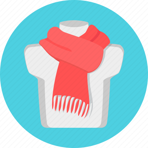 Scarf, woolen, neck icon - Download on Iconfinder