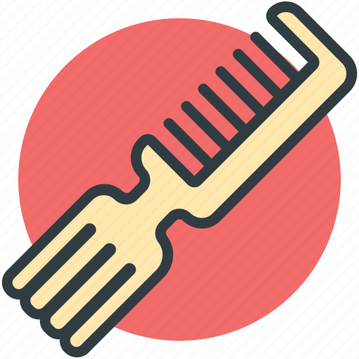 Comb, comb with tinting, hair comb, tail comb, wide tooth comb icon - Download on Iconfinder
