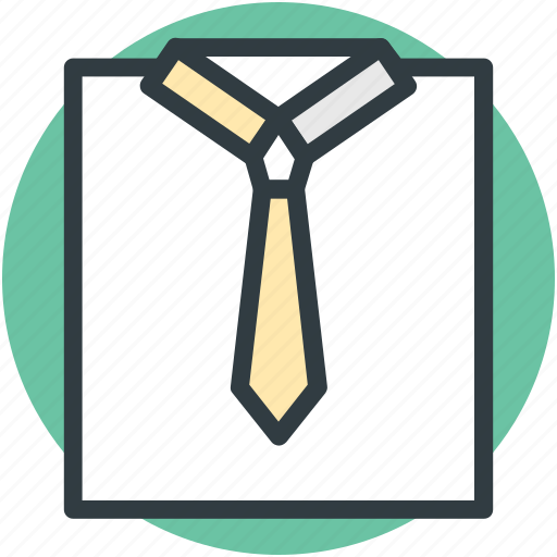 Business dress, formal dress, men clothing, shirt, tie icon - Download on Iconfinder
