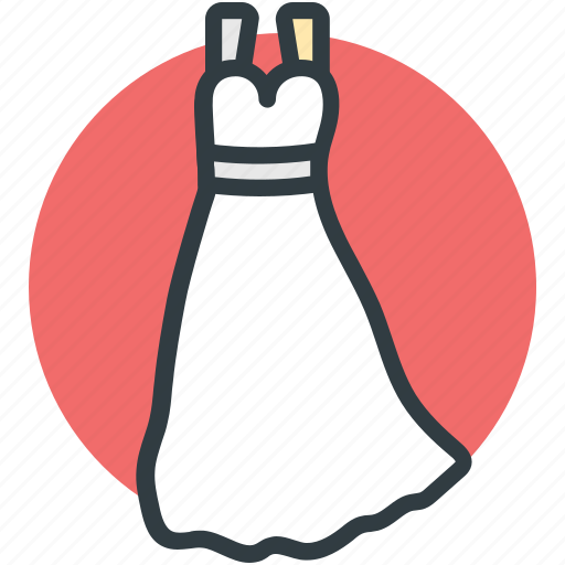 Frock, party dress, straps dress, woman clothing, women dress icon - Download on Iconfinder
