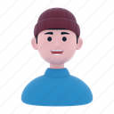 avatar, male, person, user, man, profile 