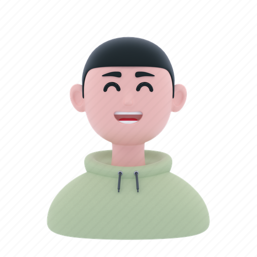 Avatar, male, person, user, people, man, profile 3D illustration - Download on Iconfinder