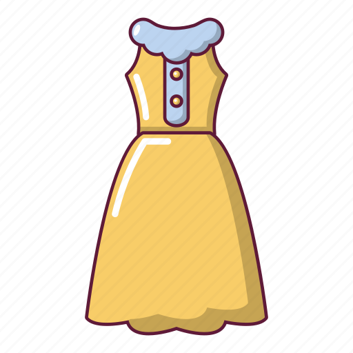 Beauty, cartoon, dress, fashion, girl, model, object icon - Download on Iconfinder