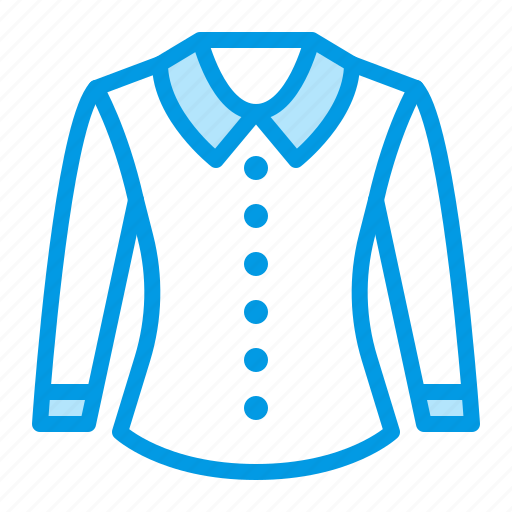 Blouse, clothes, clothing, shirt icon - Download on Iconfinder