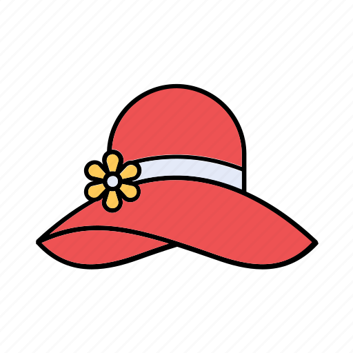Fashion, pamela hat, accessories, hat, woman, cap icon - Download on Iconfinder