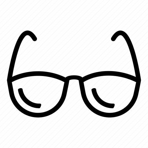 Glasses, eyeglasses, eye, fashion, style icon - Download on Iconfinder