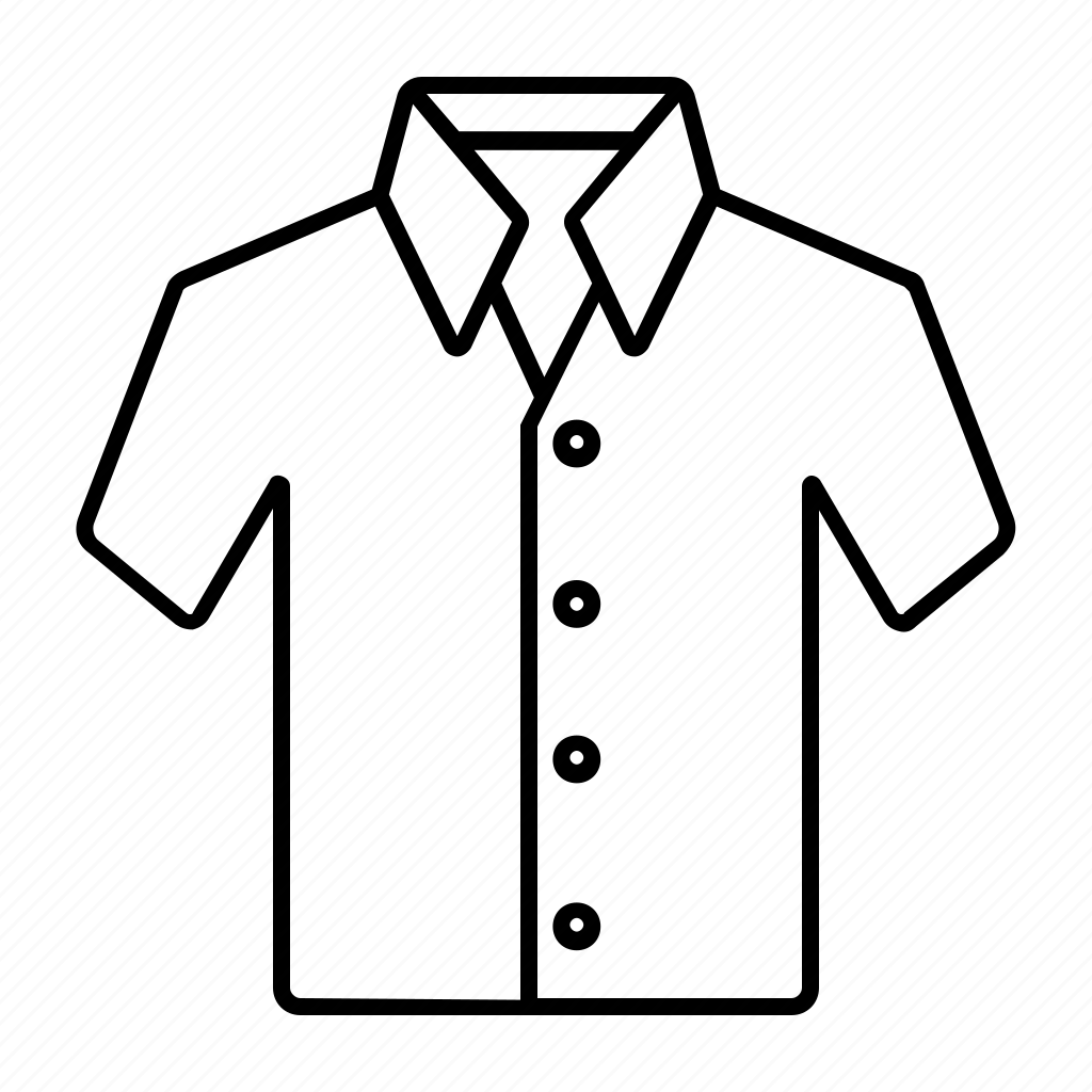Fashion, shirt, man, outline, stroke, style icon - Download on Iconfinder