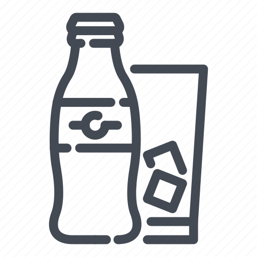 Beverage, bottle, cola, drink, glass, soda icon - Download on Iconfinder