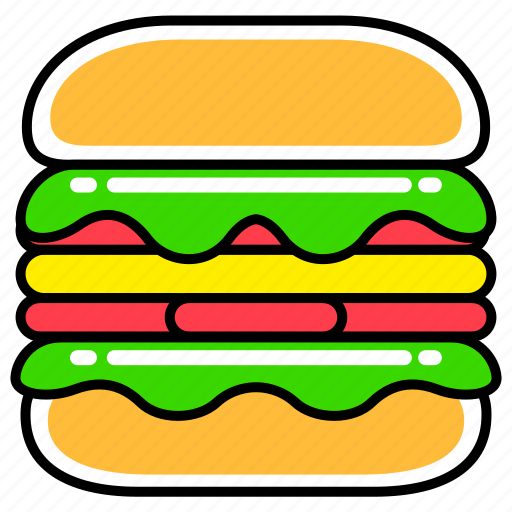 Burger, fast, food, french, hamburger, junk, meal icon - Download on Iconfinder