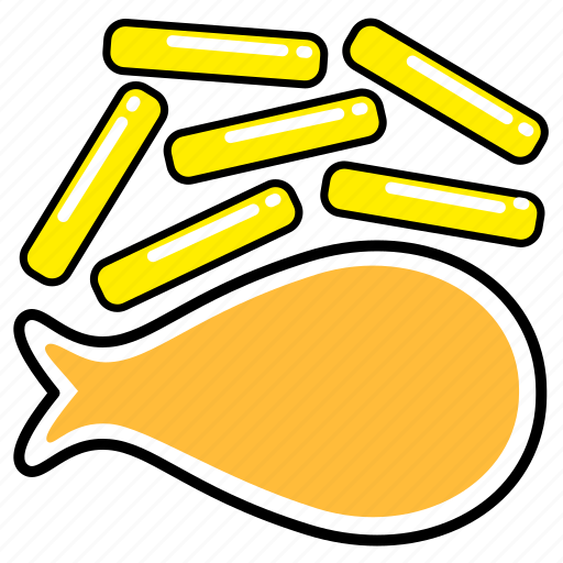 Fast, fast food, fish and chip, food, french, junk, meal icon - Download on Iconfinder