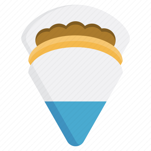 Crepe, fast, food, delivery, junk, restaurants icon - Download on Iconfinder