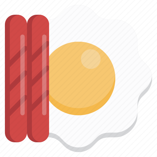 Egg, sausage, fast, food, delivery, junk, restaurants icon - Download on Iconfinder