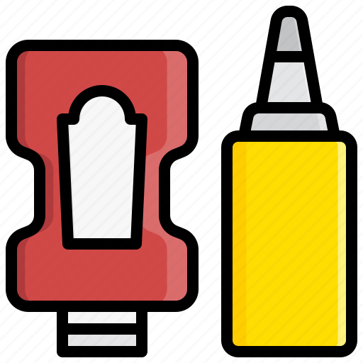 Ketchup, fast, food, delivery, junk, restaurants icon - Download on Iconfinder