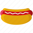 american, fastfood, food, hot, dog, snack, usa