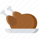 chicken, food, roast, turkey, restaurant