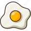 fast, food, filled, fried egg 