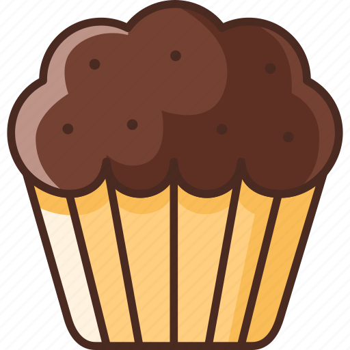 Fast, food, filled, cupcake icon - Download on Iconfinder