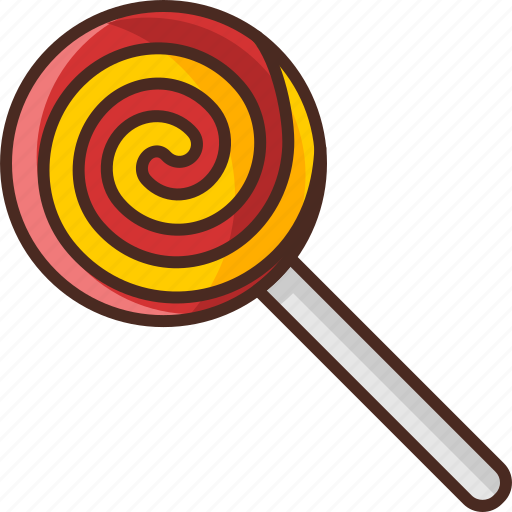 Fast, food, filled, lollipop icon - Download on Iconfinder