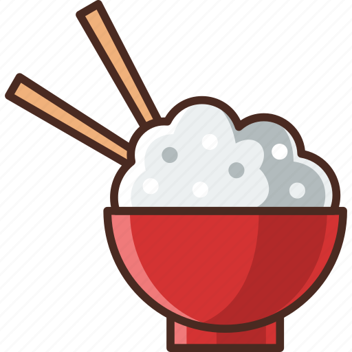 Fast, food, filled, rice bowl icon - Download on Iconfinder
