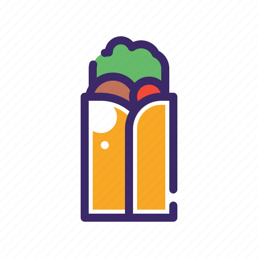 Shawarma, restaurant, food, meat, turkish, meal, kebeb icon - Download on Iconfinder