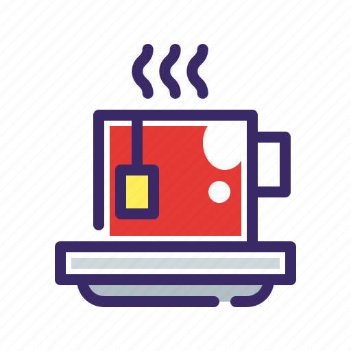Tea, mug, beverage, hot, cafe, morning, break icon - Download on Iconfinder