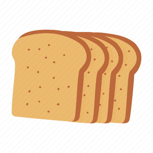 Toast, bread, food, sandwich, breakfast, toaster, bakery icon - Download on Iconfinder