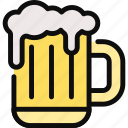 beer, alcohol, mug, beverage, drink, brew
