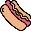 hot dog, takeaway, sausage, meal, fast food, junk food