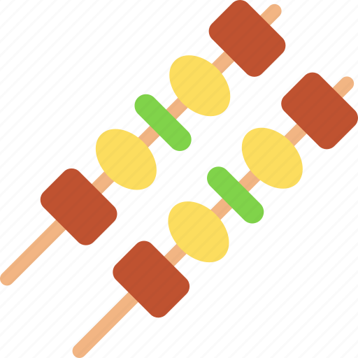 Barbeque, bbq, barbecue, food, grilled, skewer icon - Download on Iconfinder