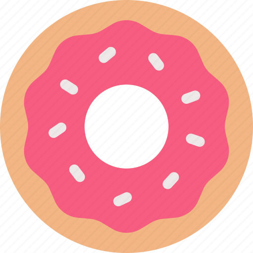Donut, doughnut, dessert, junk food, snack, sweet icon - Download on Iconfinder
