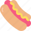 hot dog, takeaway, sausage, meal, fast food, junk food 