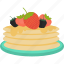 berry, cake, fast, food, fruit 