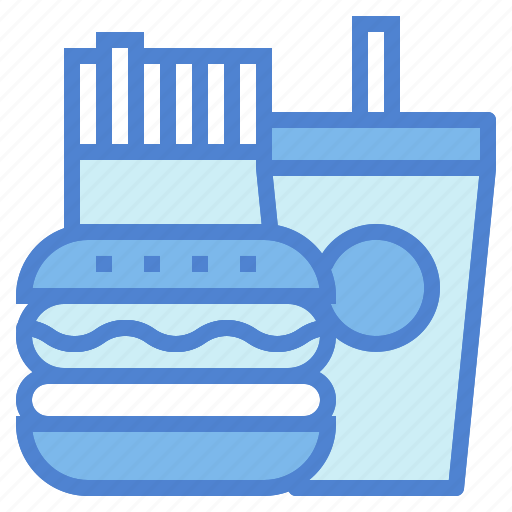 Burger, cola, fast, food, french, fries, junk icon - Download on Iconfinder