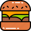 burger, eating, fast food, lettuce, takeaway 