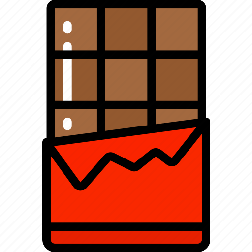 Bar, candy, chocolate, eating, fast food, sweets icon - Download on Iconfinder