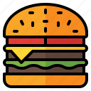 burger, fast, food, junk, hamburger, beef, buns